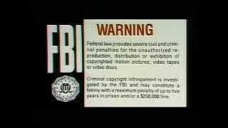 FBI warning