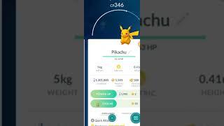 Shiny Pikachu Color Comparison!