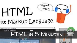 HTML in 5 Minuten - Was ist HTML5? So lernst Du die Websprache schnell & einfach