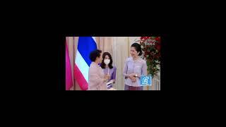 泰国总理巴育夫妇为习近平主席夫人彭丽媛过60岁生日 Thai Prime Minister for the Jambian Lady