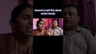 Savitri kumari husband: गणेश जी ने की सावित्री के मायके की बुराई? #savitrikumariofficial