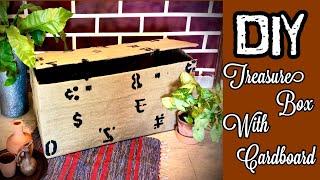 DIY Treasure Box with Cardboard