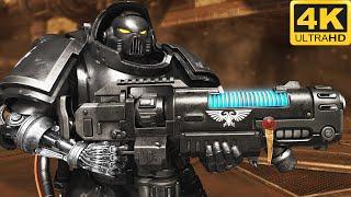 Iron Hands CYBORG + Heavy Plasma Incinerator Gameplay! - Warhammer 40k: Space Marine 2