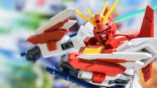 【ガンプラレビュー】爆熱爆砕ブレイジングガンダム！エフェクトパーツの破損に気をつけよう！ / HG GBB 04 # 820【シゲチャンネル】