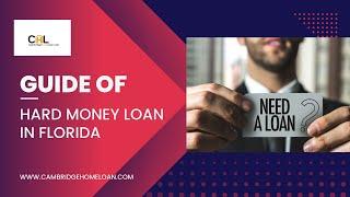 How to get Hard Money Loan in Florida? Call 800-826-5077 now