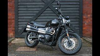 2023 Triumph Scrambler 900 in Jet Black