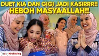 GIGI DAN KIA ALIH PROFESI JADI KASIR!! PEMBELI TERPESONA DENGAN KECANTIKAN GIGI!!