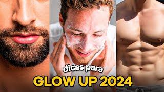 24 dicas de COMO TER UM GLOW UP MASCULINO em 2024