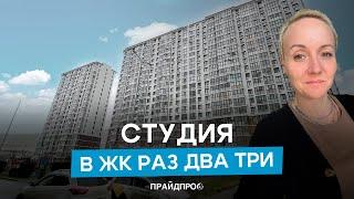 Квартира-студия в ЖК «123» Якимчак Альфия +7-918-431-7797