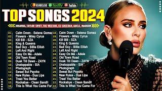 Adele, Rihanna, The Weeknd, Dua Lipa, Bruno Mars, Justin Bieber, Ed Sheeran, Sia - Pop Music 2024