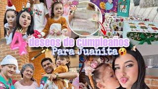 ‍️ LE CUMPLI 4 DESEOS DE CUMPLEAÑOS A JUANITA 🩷 | Sofi Muñoz 