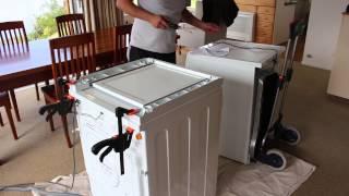 Installing  a Fisher & Paykel Dryer Stacking KIt