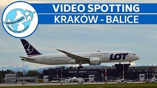 60 Minutes of Plane Spotting at Kraków - Balice Airport (KRK / EPKK)