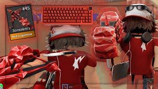 RED ICEPIERCER TROPHY MONTAGE in MM2 (Gameplay Video - Murder Mystery 2) | MMV