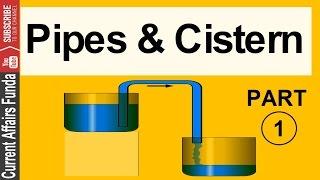 Pipe and Cisterns Part 1 (BANK PO , LIC , SSC CGL , Railway and Other Govt exams)