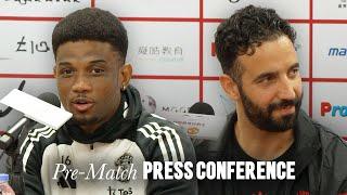 Ruben & Amad Pre-Hong Kong, China | Press Conference ️
