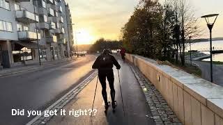 Stockholm Bikes: Karlberg palace to Hornsberg beach.