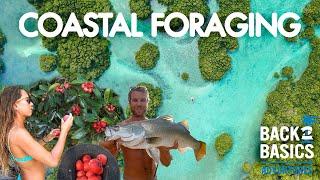 DAY 95: COASTAL FORAGING & FISHING REMOTE ISLANDS (Barramundi, Tropical Fruits & Coconuts) Ep: 32