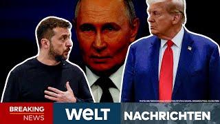 PUTINS KRIEG: Selenskyj überrascht im TV! Ein Satz über Donald Trump lässt aufhorchen! | LIVESTREAM