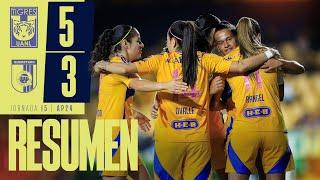  El Resumen Femenil | Tigres Femenil 5 - 3 Querétaro | Jornada 15 | Apertura 2024 | Liga MX Femenil