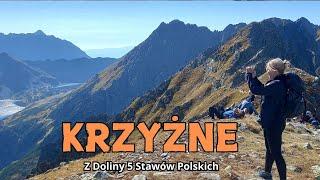 Krzyżne z Doliny Pięciu Stawów. Tatry.