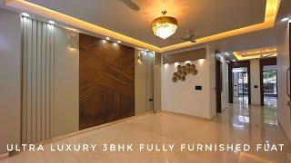 FULLY FURNISHED LUXURY 3BHK BUILDER FLOOR IN INDIRAPURAM, GZB|| GATED SOCIETY| NEAR METRO STATION 