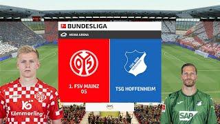   Mainz vs TSG Hoffenheim    | Bundesliga (12/01/2024) | PES 2024