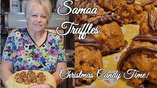 Samoa Truffles // Christmas Candy Time!