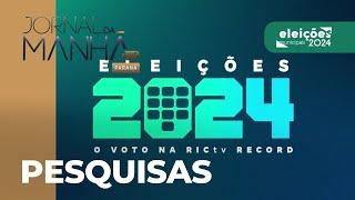 Primeiras pesquisas sobre a disputa do segundo turno em Curitiba e Ponta Grossa