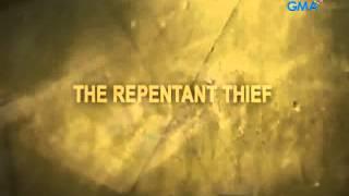 Station of the cross - The repentant thief (Tenth Station)