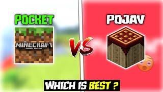 MCPE VS POJAV LAUNCHER || Which is BEST ?