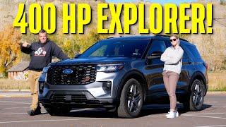 The New 2025 Ford Explorer ST Is THE Stealthy Family Hot Rod to Buy!