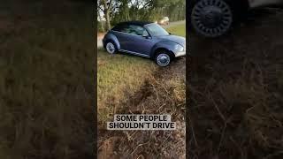 CAR VS DITCH