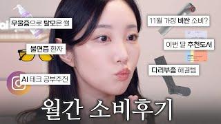 11월간소비: 관심사 수다 떨면서 자기계발/생활템/SNS/책 얘기해볼까요?