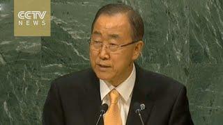 UN Secretary-General calls for end to Syria crisis