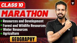 Class 10 Complete Geography (Theory + PYQs) | Marathon Series | Siddharth Sir