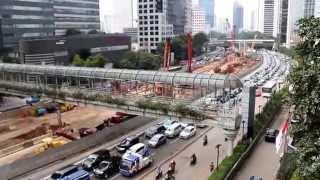 Jakarta MRT Project Setiabudi Station March Update