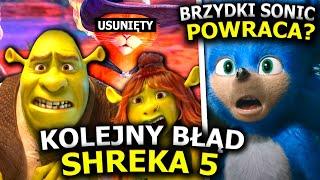 SHREK 5 BEZ KOTA W BUTACH? (SONIC, SHREK 5 i Dużo Więcej Newsów Z Animacji)