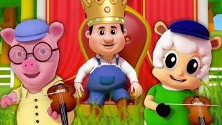 老国王科尔| 童谣| 婴儿歌曲 | 诗为孩子们 | Rhymes in Chinese | Rhymes by Farmees | 3D Songs for Kids | Old King Cole