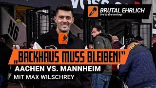 Alemannia Aachen vs Waldhof Mannheim ️ Fans über Backhaus, Ziele & Highlights  mit Max Wilschrey