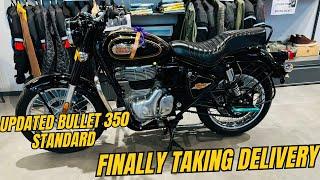 Royal Enfield Bullet 350cc 2024 New Model || Bullet 350 Standard 2024 || Bullet 350 Custom Black