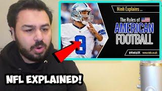 British Reaction To The Rules of American Football EXPLAINED! (NFL) - NEW NFL FAN