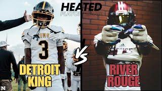 THEY DIDN'T SHAKE HANDS AT THE END OF THIS HEATED PLAYOFF GAME!! Detroit King vs. River Rouge