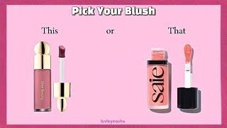 This or That | Build your makeup routine (pt 1)️