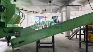 Large waste sorting production line Domestic waste sorting and processing equipment