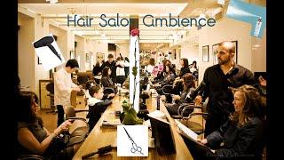 [ASMR] ️ Hair Salon Ambience (Crowded Beauty Salon)