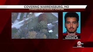 Charges filed against man in connection to double homicide in Warrensburg, Missouri