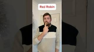 How to sign Red Robin British Sign Language (BSL) #britishsignlanguage #deaf #christmas #red #robin