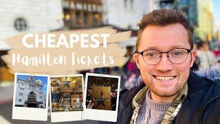 HAMILTON WEST END VLOG  CHEAP £12.50 Hamilton Tickets • West End Theatre VLOG