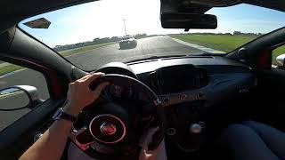 Abarth 595 Turismo - my 1st. trackday ever on Slovakiaring